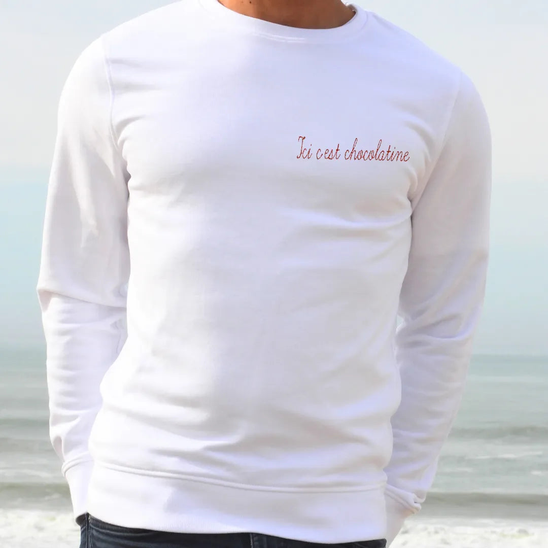 Broderie Ici c'est chocolatine